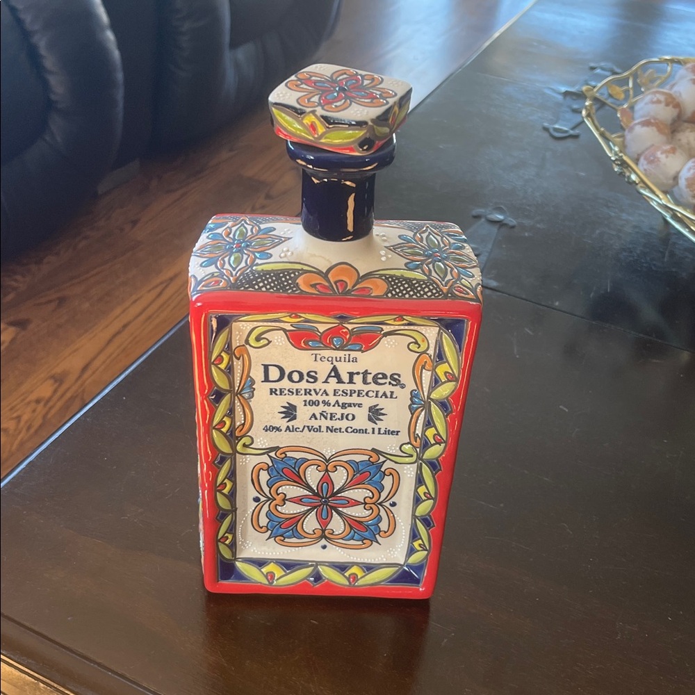 Multicolor Ceramic Vase - Picture 3 of 3